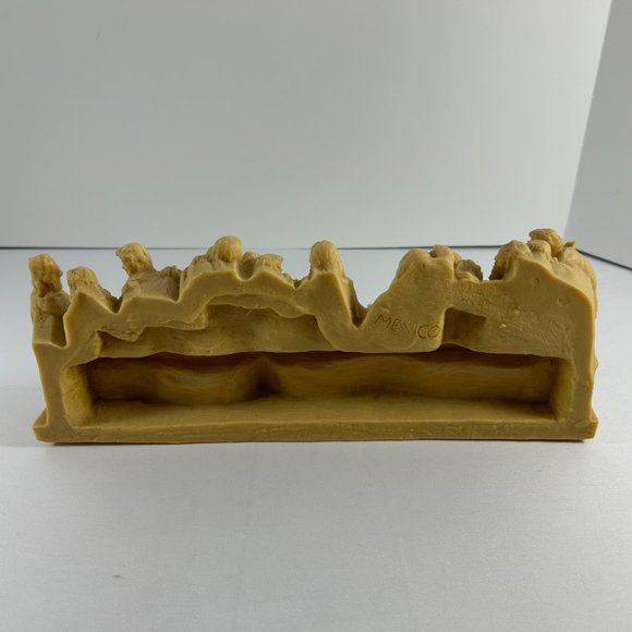 The Last Supper Resin 3D Statue Religious Apostles Jesus Mexico Beige Christian - Picture 2 of 11